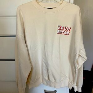 Zach Bryan Sweatshirt Size Medium